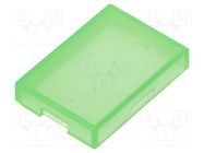 Cap; UB series; 17x12x3mm; green; UB NKK SWITCHES