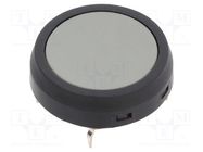 Microswitch TACT; SPST-NO; Pos: 2; 0.05A/24VDC; Ø17.7x3mm; JF; grey NKK SWITCHES