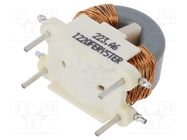 Inductor: wire; THT; 22mH; 230VAC; 600mA; 280mΩ; 10.2x20.3mm; 10kHz FERYSTER