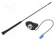 Antenna; car top; 0.4m; AM,FM; Opel; with amplifier; 0.3m 4CARMEDIA