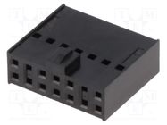 Connector: wire-board; plug; female; C-Grid III; 2.54mm; PIN: 14 