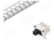 Switch: slide; Pos: 2; SPDT; 0.4A/20VAC; 0.4A/20VDC; OFF-ON; SMT C&K