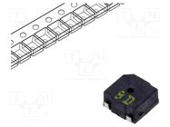 Sound transducer: electromagnetic signaller; SMD; 4kHz; 100mA Cre-sound Electronics