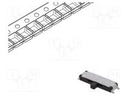 Switch: slide; Pos: 3; SP3T; 0.3A/6VDC; ON-ON-ON; SMT; Leads: for PCB C&K