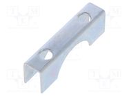 Mounting coupler; steel; zinc; u-bolt DROMET