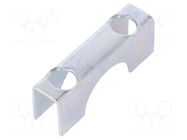 Mounting coupler; steel; zinc; u-bolt DROMET