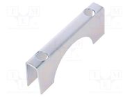 Mounting coupler; steel; zinc; u-bolt DROMET