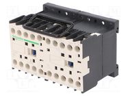 Contactor: 3-pole reversing; NO x3; Auxiliary contacts: NO; 24VDC SCHNEIDER ELECTRIC