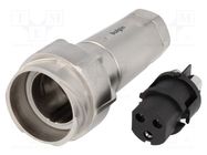 Connector: circular; plug; female; PIN: 3; Buccaneer 7000; 25A; 600V BULGIN