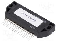 IC: driver; 4-phase motor controller; SIP18; 2.5A; Ch: 4; 30VDC NTE Electronics