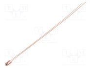 NTC thermistor; 10kΩ; THT; 3492K; -40÷300°C; ±1% TEWA TEMPERATURE SENSORS