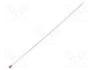 NTC thermistor; 50kΩ; THT; 3990K; -40÷300°C; ±2.5% TEWA TEMPERATURE SENSORS