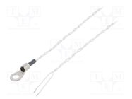 Sensor: temperature; Pt1000; 1kΩ; cl.B; -20÷125°C; Leads: lead x2 