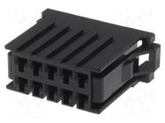 Connector: wire-board; plug; female; Dynamic D-3100D; PIN: 10; 10A TE Connectivity