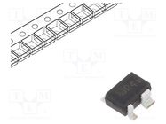 Transistor: NPN; SiGe: C; bipolar; RF; 4.1V; 50mA; 0.2W; SOT343 INFINEON TECHNOLOGIES