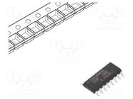 IC: audio amplifier; 10÷15VDC; Ch: 1; Amp.class: D; SO16 