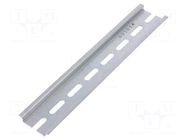 DIN rail; steel; zinc; L: 187mm; W: 35mm; TS35; AE,KL,KL-HD RITTAL