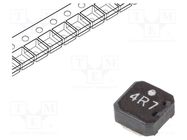 Inductor: ferrite; SMD; 4.7uH; 1.71A; 89mΩ; ±30%; VLCF TDK