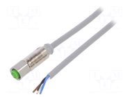 Cable: for sensors/automation; M12; PIN: 4; straight; 3m; plug; 7044 MURRELEKTRONIK
