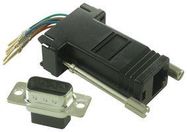 ADAPTOR, D PLUG 9WAY-RJ45