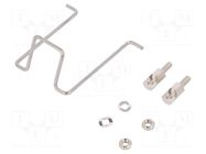 Spring lock set for connectors; IEC 60320 SCHURTER