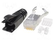 Connector: RJ45; plug; PIN: 8; shielded; 8p8c; for cable BEL FUSE