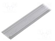 Profiles for LED modules; natural; L: 1m; WALLE12; aluminium TOPMET