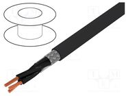 Wire; ÖLFLEX® CLASSIC 115 CY BK; 3x0.5mm2; PVC; black; 300V,500V LAPP