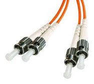 FIBRE OPTIC LEAD ASSY, ST DUPLEX, MM, 3M