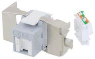 RJ45 CONN, KEYSTONE, JACK, 8P8C, 1PORT