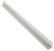 REAR HORIZONTAL RAIL, 431.8MM, ANODISED