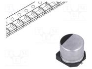 Capacitor: electrolytic; low ESR; SMD; 100uF; 25VDC; Ø6.3x5.8mm PANASONIC