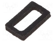 Profile gasket; PIN: 2; 4.14mm; 1x2; Mini Universal MATE-N-LOK TE Connectivity