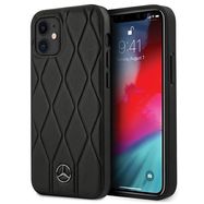 Mercedes Wave Line Case for iPhone 12 mini - Black, Mercedes