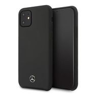 Mercedes MEHCP12SSILBK iPhone 12 mini 5,4" czarny/black hardcase Silicone Line, Mercedes