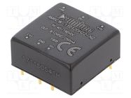 Converter: DC/DC; 6W; Uin: 40÷160V; Uout: 12VDC; Uout2: -12VDC; 1"x1" AIMTEC