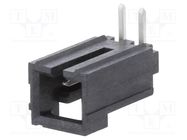 Connector: wire-board; socket; male; SL; 2.54mm; PIN: 2; THT; tinned MOLEX