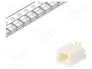 Connector: wire-board; socket; male; Pico-Clasp; 1mm; PIN: 2; SMT 