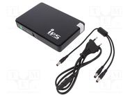 Power supply: router UPS; 15W; Uin: 90÷264V; 160x105x28mm; 8800mAh IPS