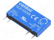 Relay: solid state; Ucntrl: 18÷32VDC; 4A; 0÷32VDC; SLD; -20÷80°C CELDUC