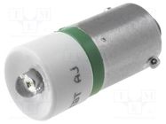 LED lamp; green; BA9S; 230VAC CML INNOVATIVE TECHNOLOGIES