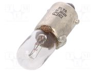 Filament lamp: automotive; BA9S; transparent; 24V; 4W; VISIONPRO ELTA