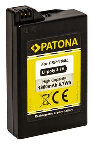 PATONA Battery f. Sony PSP110ML PlayStation PSP Portable PSP-1000 PSP-1000G1 PSP1, PATONA