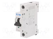 Circuit breaker; 230/400VAC; Inom: 16A; Poles: 1; Charact: C; 15kA EATON ELECTRIC