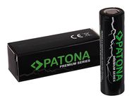 Rechargeable battery 18650 3.7V 3350mAh 4.8A Li-ion without PCM protection LG INR18650F1L PATONA