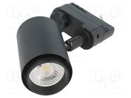 Lamp: LED; 3000K; IP44; 1000lm; L: 95mm; Body: black; 230VAC; H: 143mm LEDDEX