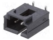 Connector: wire-board; socket; male; SL; 2.54mm; PIN: 3; SMT; tinned MOLEX