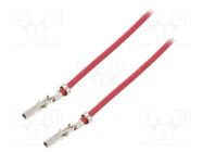 Cable; Mini-Fit Jr.female; Len: 0.15m; 18AWG; Contacts ph: 4.2mm MOLEX