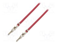 Cable; Mini-Fit Jr.male; Len: 0.3m; 18AWG; Contacts ph: 4.2mm MOLEX