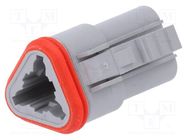 Connector: automotive; ML-XT; female; plug; for cable; PIN: 3; grey MOLEX